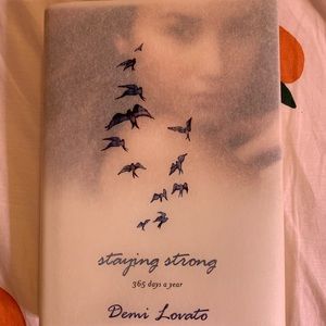 Staying Strong Hardback Book by Demi Lovato
